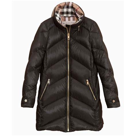 burberry eastwick chevron quilted coat|NWT Burberry Eastwick Chevron Nova Check Quilted Down .